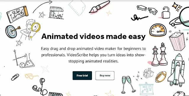 Whiteboard video maker