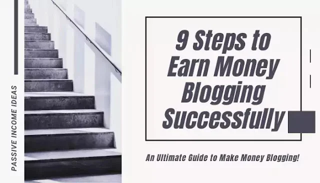 9 steps for setting a money making blog