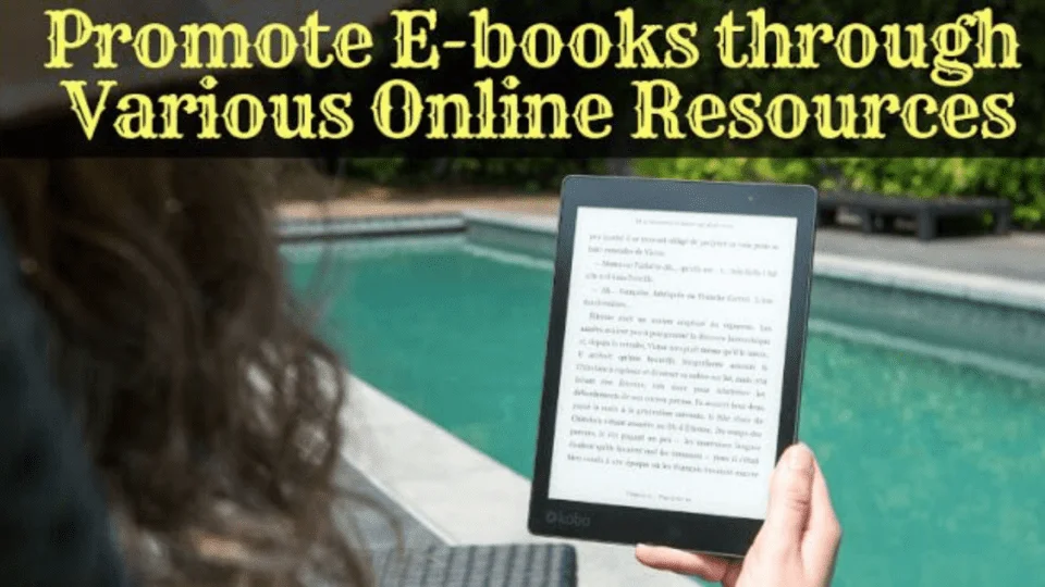 Promote E-books through Various Online Resources